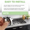 MOOTVGOO 5 Pack W10284885 Range Surface Burner Control Knobs, Cooktop