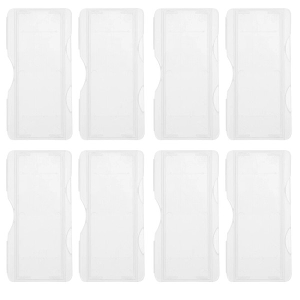 None 100 Pcs Slide Storage Box Specimens Slide Holder Microscope