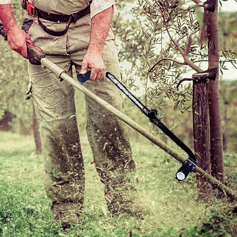 Adjustable String Trimmer Handle Ergonomic Trimmer Grip with Bracket Clamp