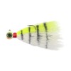 Northland Tackle DVBJ5-10 Deep-Vee Bucktail Jig - Chartreuse, 3/8 OZ