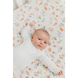 Copper Pearl Premium Fitted Knit Crib Sheet/Toddler Sheet 'Mickey Mouse's Boo Bash'