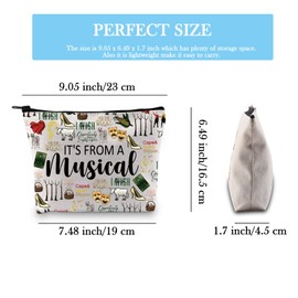 Broadway Theater Gift Woods Musical Fans Gift It's from A Musical Zipper Pouch Theatre Makeup Bag (from Into Wood EU)