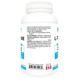 Earth Essentials L-Theanine 250 mg Promotes Relaxation BONUS SIZE 150 Veggie Caps (120+30 FREE)