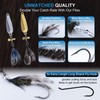 Goture Fishing Spoons, Wet Flies Fly Fishing Lures, Trout Lures