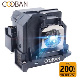COOBAN ELPLP91 /V13H010L91 Replacement Projector Lamp Bulb with Housing for Epson BrightLink 695Wi /BrightLink 685Wi /PowerLite 680 685W 685Wi, EB-695Wi EB-685W EB-685Wi EB-685WS EB-680Wi EB-680