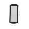 LALAFINA Invisible Door Stopper Magenetic Door Stopper Magnetic Doorstop Black