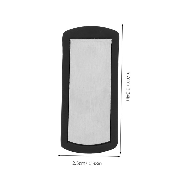 LALAFINA Invisible Door Stopper Magenetic Door Stopper Magnetic Doorstop Black