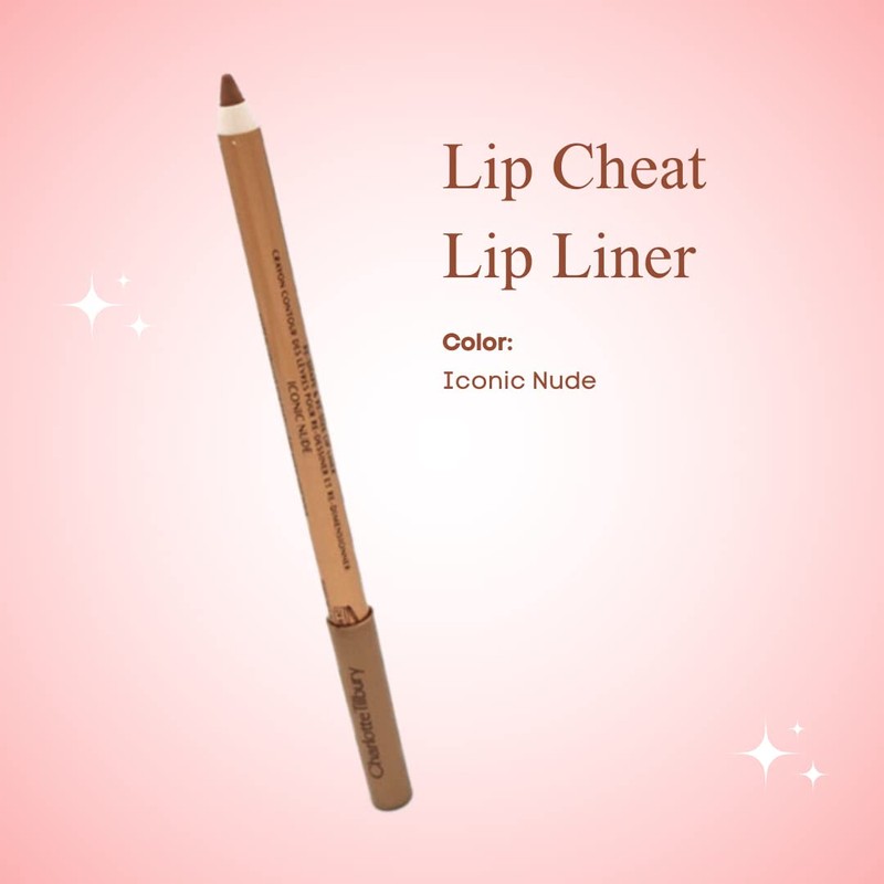 Charlotte Tilbury Lip Cheat Lip Liner Pencil, Iconic Nude by