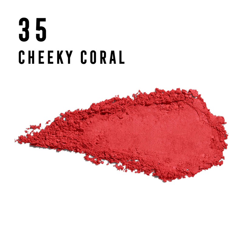 Max Factor Compact Blush Cheeky Coral 35 - Marbled Blush