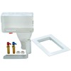 Water-Tite 87349 Right-Hand Drain Wide-Mouth Washing Machine Outlet Box -
