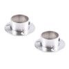 NELXULAS Stainless Steel Heavy Duty Closet Rod Holder,Shower Curtain Rod