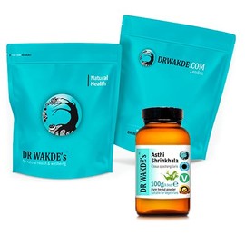 DR WAKDE's™ Asthi Shrinkhala Powder (Cissus quadrangularis) – 500g (1.1lb) | Pure & Raw Ayurvedic Herb | Dried, Additive-Free | Vegan-Friendly | Herbal