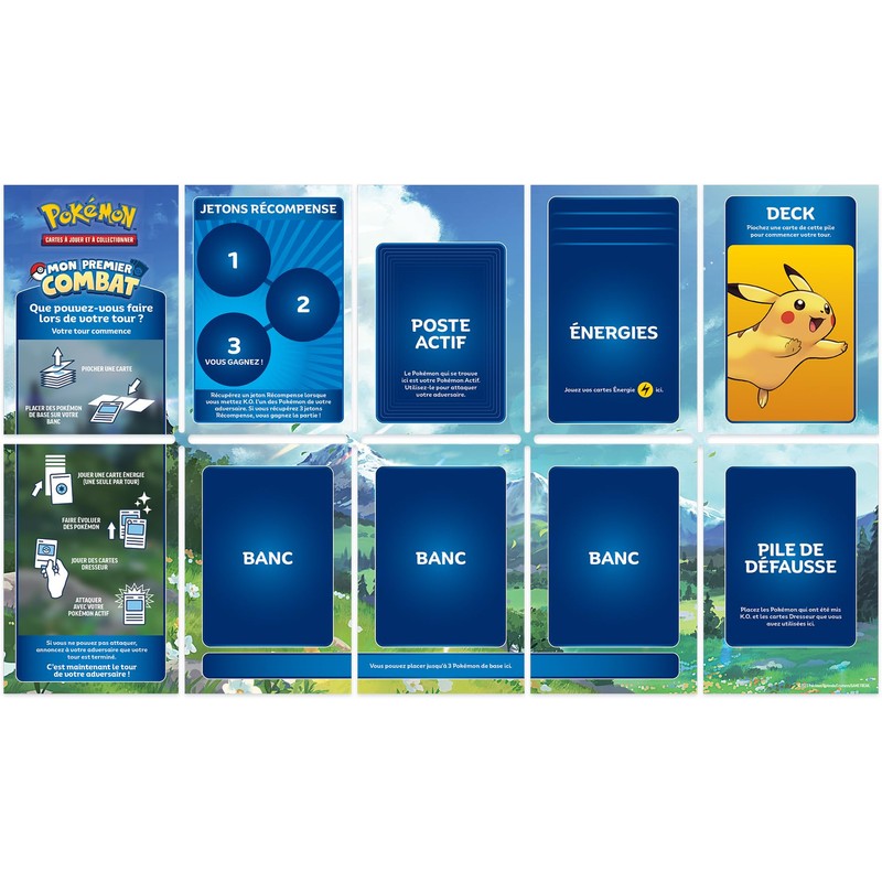 ASMODEE FRANCE POKROUTE1 Games, Multi-Colour