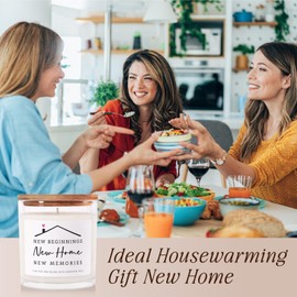 LUMELOOM House Warming Gifts New Home 2025-11oz Lavender Scented Soy Wax Candle - Housewarming, New Home Gift Ideas for Women, Men, Friend, Houseowner Candle