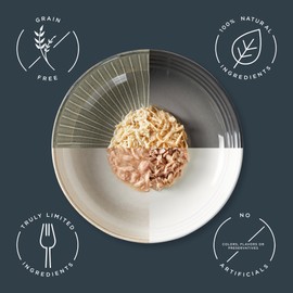 Reveal Natural Wet Cat Food, 24 Count, Grain Free, Limited Ingredient Canned Food for Cats, Tuna with Sea Bream in Broth, 2.47 oz Cans