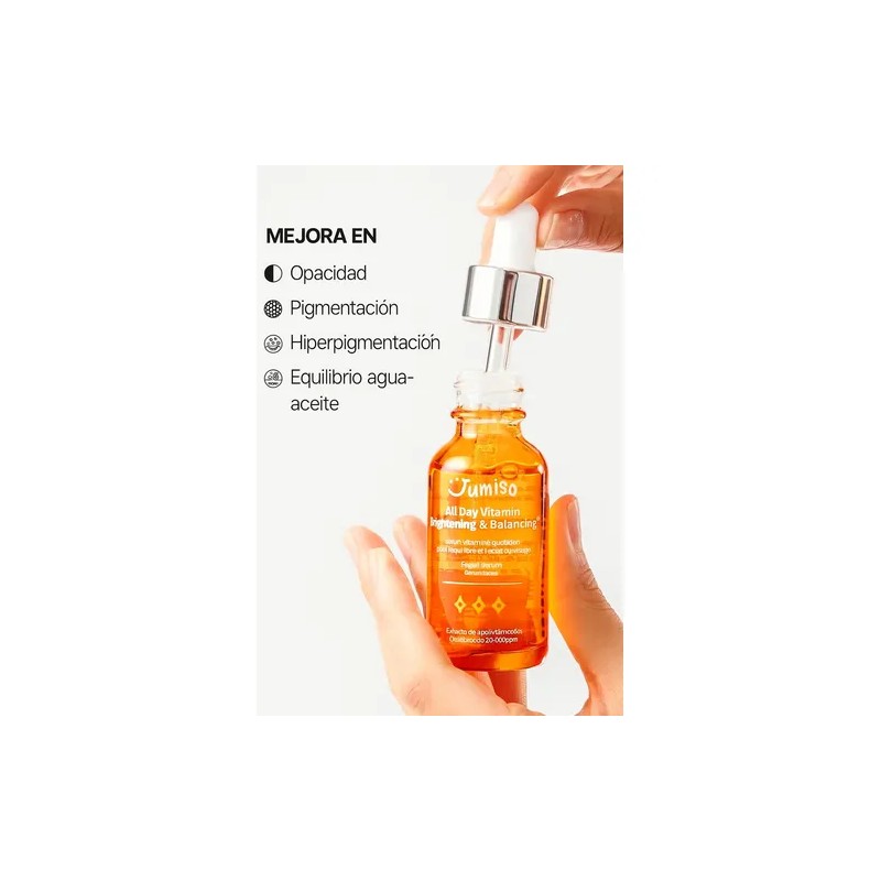 Srum Facial Niacinamida Jumiso Iluminador 30 ml Luminosidad