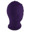 Gravity Threads Rainbow Unicorn 3-Hole Ski Mask - Purple