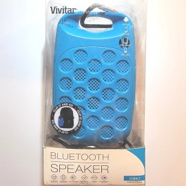 Vivitar Bluetooth Speaker Portable Carabiner Vivita Infinite Cobalt Blue Limited Edition