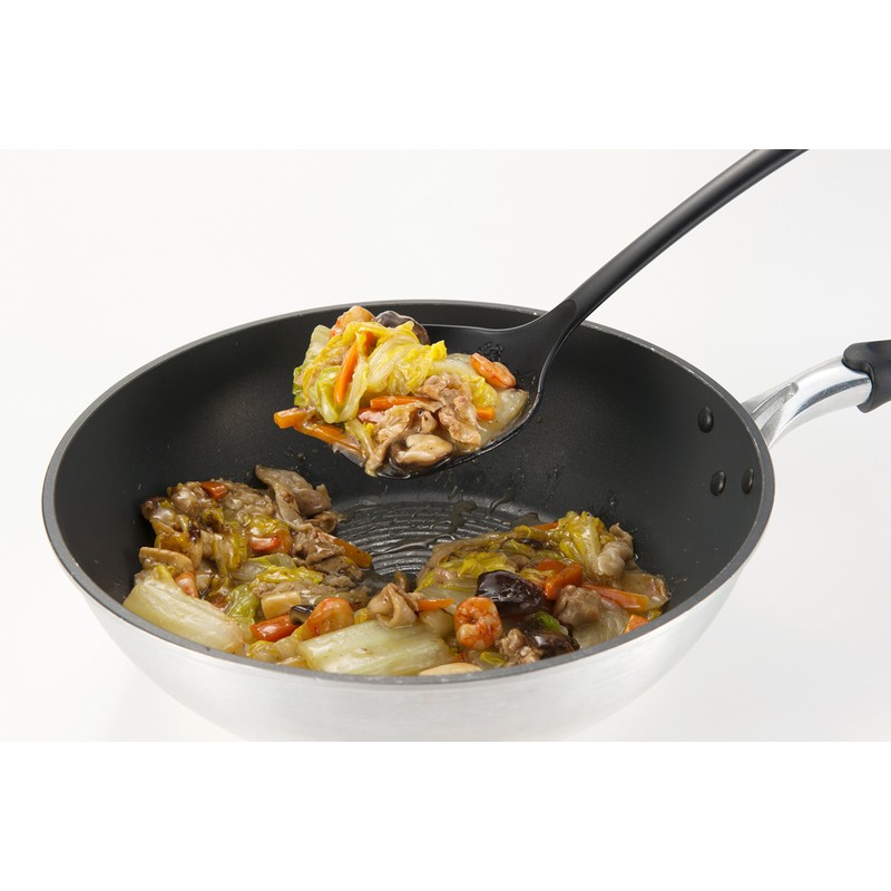 サンクラフト すくえる ターナー フライ返し グラスファイバー強化 ナイロン 食洗器可 ブラック GF-16B