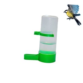 GANAZONO 15pcs Large Automatic Bird Drinker and Feeder Leakproof Water Bowl for Birds Parrots and Cockatiels Easy Installation No for and Cages