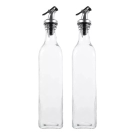 Plasticocina Pack De 2 Botellas Dispensador De Aceite Cocina 500 Ml