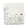 LISHIA Sealing Notebook, A8 Size, Heisei Retro, Transparent, Sticker File,