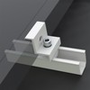 Aurinktron 1 x Solar Module Bracket Kit, 12 cm Aluminium