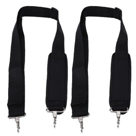 Shoulder Strap Trimmer Strap, 2Pcs Black Strimmer Shoulder Adjustable Durable Nylon Leaf Blower Belt for Lawn Mower, Sprayer, Cleaning Machine, Thread Cutter