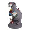 Garden Statue Dinosaur Eating Goblins Resin Art Sculpture for Outdoor