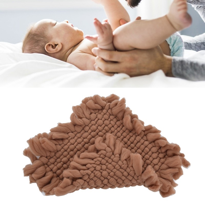 Soft Newborn Baby Photography Mat Blanket Knitted Photography Shoot Backdrops