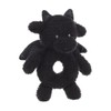 Apricot Lamb Black Dragon Soft Plush Rattle for Boys and