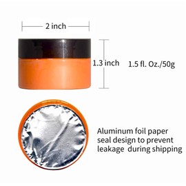 DGAGA 2 Jar of Chalk Paste,Christmas Red Chalk Paste Paint for Stencils,Green Fabric Ink,Self Adhesive Silk Screen Stencil Paste,Chalkboard Paste for Wood,Canvas,Paper,Art Craft Permanent,Home Decor