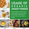 Jiva Organics Organic Ginger Root Powder 1 LB Jar -