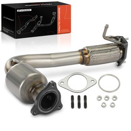A-Premium Front Catalytic Converter W/Gasket Kit Direct-Fit Compatible with Chevy & GMC Models - Captiva Sport 2012-2015, Equinox 2010-2017, Terrain 2010-2017 - L4 2.4L - E.P.A. Compliant