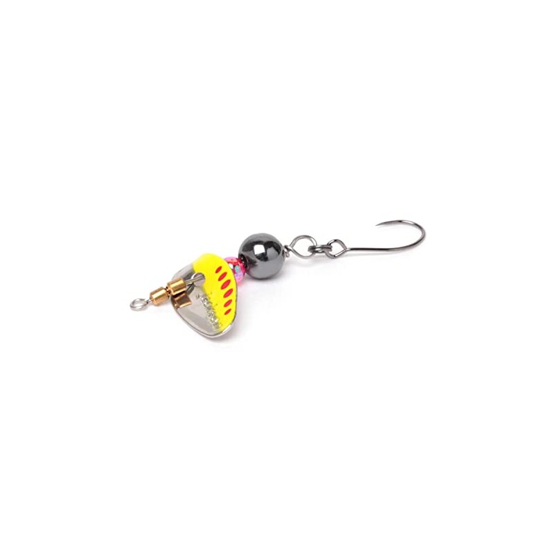 Jackson Buggy Spinner Lure, 0.1 oz (3 g), YS, Yellow