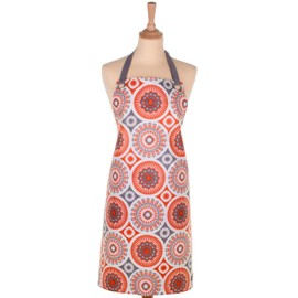 Darjeeling Orange Oilcloth Apron