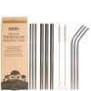 minify Stainless Steel Drinking Straws Set with Cleaning Brush -
