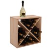 24 Bottle Modular Wine Rack, Stackable Wine Storage for, Cellar,