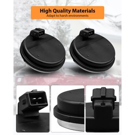 Rear Hub Bearing ABS Speed Sensor Fit for Modern Veloster Tucson Sonata Kia Sportage Replace 58980-C1100, Rear Hub Wheel ABS Speed Sensor Cap Rear Left Right ABS