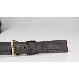 Gruen Vintage Gruen Wristwatch Band NOS 1960's Alligator fits 17mm 18m