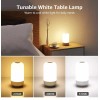 Lepro LED Color Changing Touch Table Lamp Dimmable 2700K-5700K Auto-off