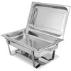 Giantex 2 Packs Chafing Dish 9 Quart Chafter Dishes Stainless