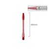 Red Dragon Extra Grip Aluminium Red Medium Dart Shafts –