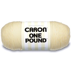 Spinrite Caron Fabric Yarn, 1-Pound, Cream