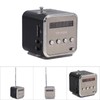 Mini Speaker Music Player Portable FM Radio PC Fashion Support