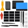 SneiDr Pack of 40 Foiling Tool Set Squeegee Set for