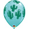 Qualatex Cactus Balloons, Assorted Colours 11-Inch