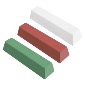 SCOTTCHEN Buffing Polishing Cutting Compounds 3 lbs.Kit Polishing Rouge Bars for Buffing polishing Wheel- Green Fine/White Medium/Red Coarse - 3 Pack