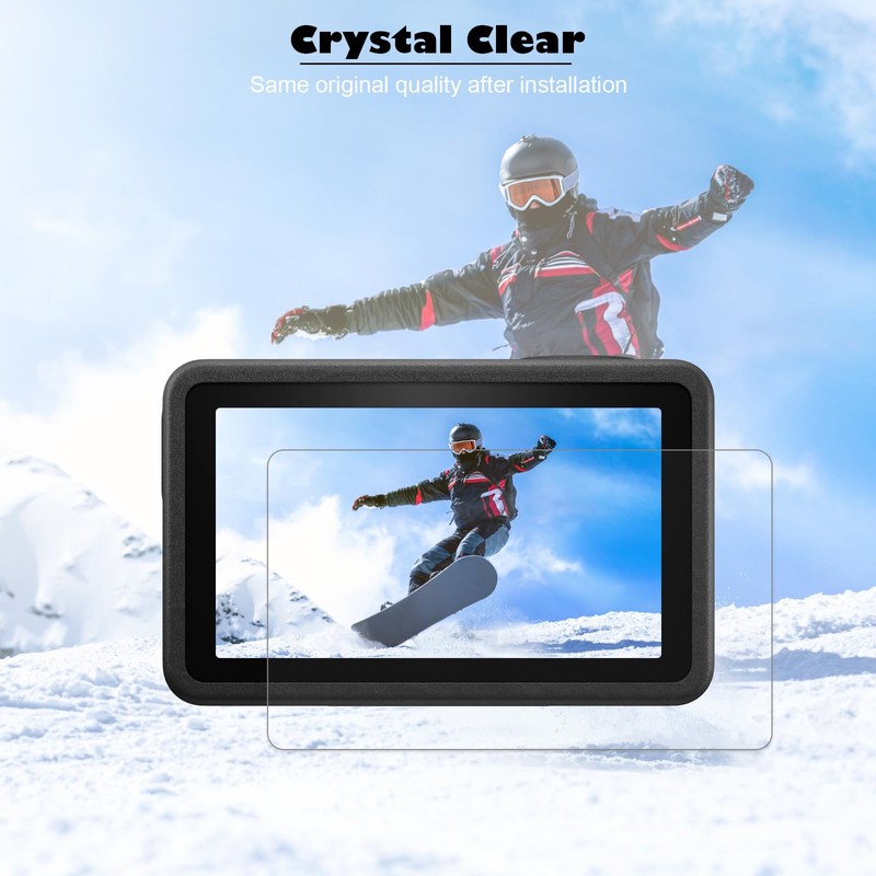 PCTC [6PCS] Screen Protector for DJI Osmo Action 5 Pro