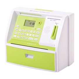 Family ATM Bank KTAT-011G Learn Interest and Reuse while Saving Money! Supervised by Financial Planner! Money Booklet Included, Set Goals and Save Planned Savings